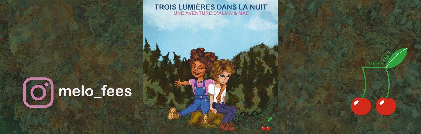 Visuel go trois lumieres dans la nuit